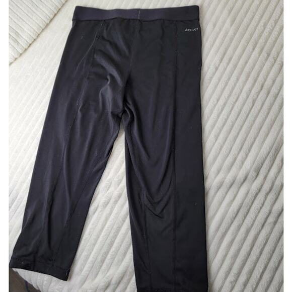 Nike Pro Dri-FIT Compression Leggings Pants Black Size M Medium Workout Running - Picture 7 of 8